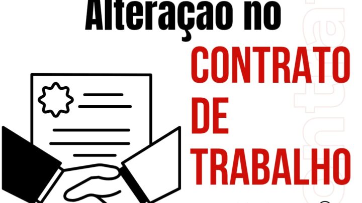 ALTERAÇÃO NO CONTRATO DE TRABALHO